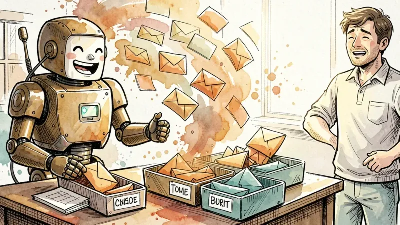 Atendimento por e-mail com IA: como organizar a caixa de suporte sem aumentar o time
