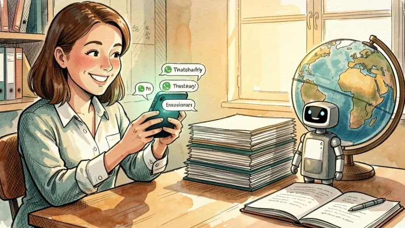 IA para escolas e cursos online: matrícula e dúvidas de alunos automatizadas no WhatsApp