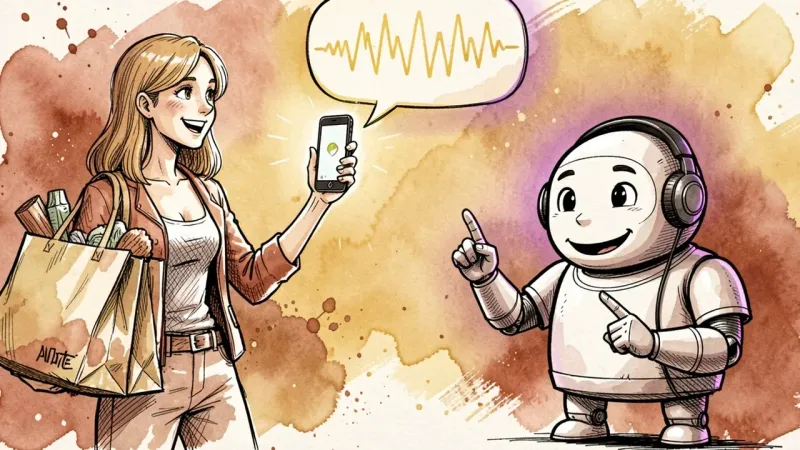 Mensagens de voz no atendimento: como a IA responde áudio do WhatsApp