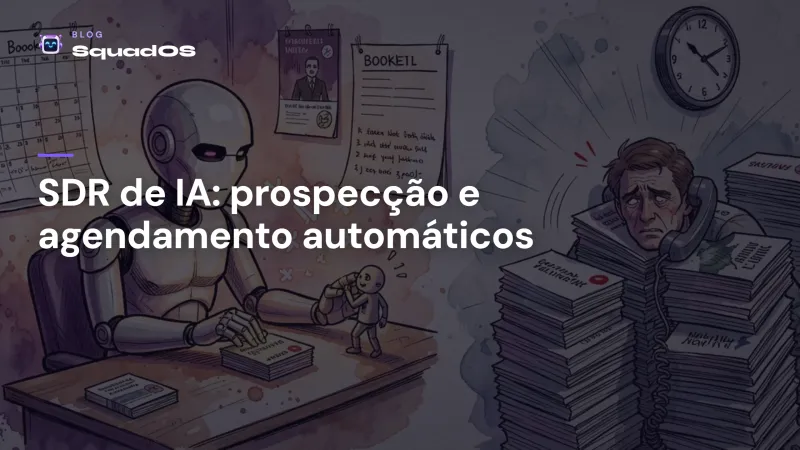 SDR de IA: como automatizar prospecção e agendamento de reuniões