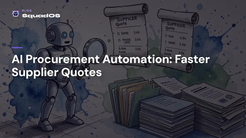 AI Procurement Automation: How to Speed Up Quotes and Suppliers